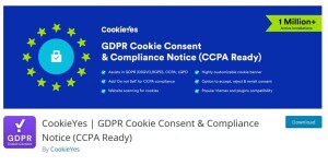 GDPR Cookie Consent (CCPA) plugin for WordPress
