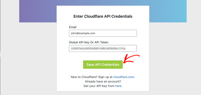 cloudflare saved API data 